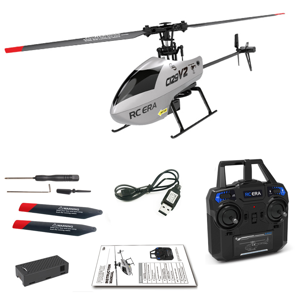 Rc Helicopter Gyro - Радиоуправляемый вертолет ERA C129 V2, 4