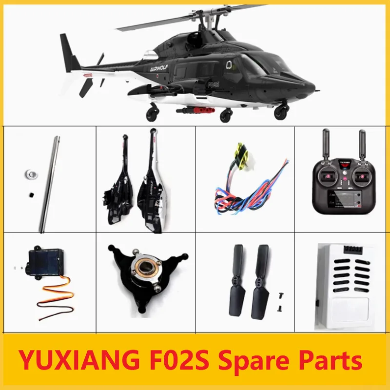 Rc Helicopter Nitro - Список запасных частей для YUXIANG F02S