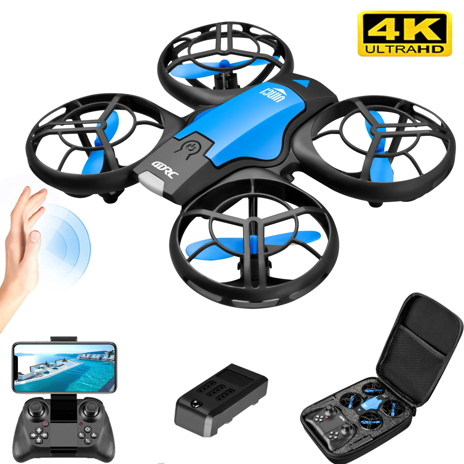 Новый мини-дрон V8 с камерой 4 – обзор и цена Rc Helicopter Mini