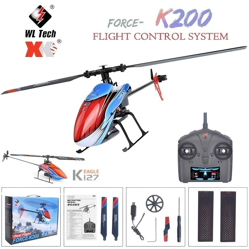 WLtoys RC Вертолеты K200 K127  – обзор и цена Rc Helicopter Blade